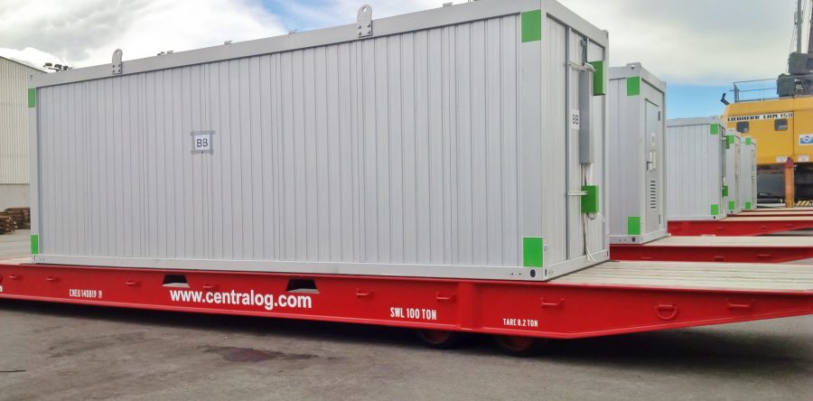 Roll trailer shipment to Egypt